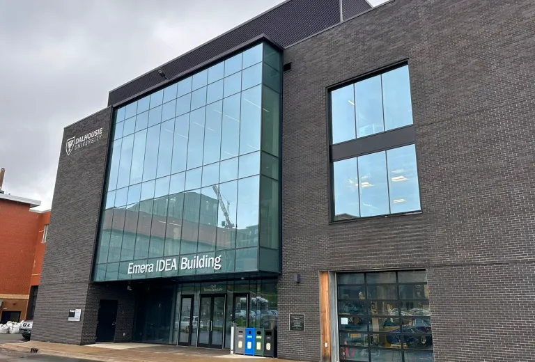 The front of the Emera IDEA Building at Dalhousie University.